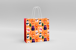 4 Cute Christmas Animal Seamless Patterns, Digital Paper PNG Product Image 3