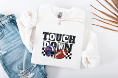 Touchdown Football SVG Buffalo Helmet Gameday PNG Design Product Image 3