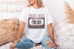 Best Mix Mom and Dad PNG, Baby png, Bodysuit Design, Funny Product Image 3