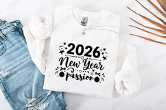 New Year Passion 2026 SVG Shirt Design Product Image 1