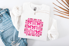 Lover For You SVG - Retro Butterfly Bow Valentine Bundle PNG Product Image 3