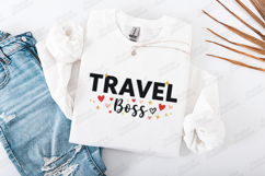 Travel Boss SVG - Fun Vacation Group Trip Shirt Design Product Image 2