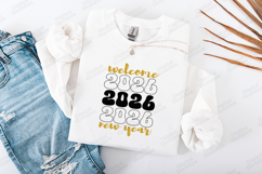 New Year 2026 SVG Shirt Design Product Image 1