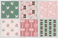 16 Blush Valentine Seamless Patterns Product Image 3