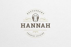 Restaurant vintage logo template Product Image 3