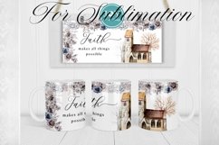 FAITH QUOTE COFFEE MUG DESIGN, 11OZ 12OZ 15OZ MUG WRAPS Product Image 3