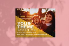 Photography Mini Session Editable PSD Templates - Set of 4 Product Image 3