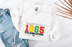Freedom Day 1865 SVG - Juneteenth Celebration Cut File Product Image 1