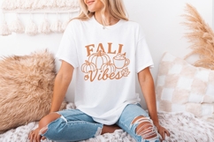 Fall Vibes PNG, Autumn Pumpkins and Coffee PNG, Seasonal Product Image 3