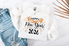 New Year 2026 SVG Shirt Design Product Image 1