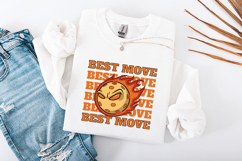 Best Move Fireball Sports Graphic Design Product Image 1