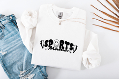 Sports Style Fun SVG - Pink Headphones Music Splash Design Product Image 3