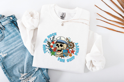 Nautical Skull SVG - Time To Rock The Ship Party Summer Art Product Image 3