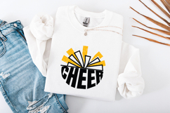 Cheer SVG | Cheerleading Pom Poms Cut File Product Image 3