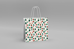 4 Christmas Seamless Patterns, Xmas Digital Paper PNG Product Image 3