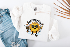 Melting Begin Funny Summer Heat Sun Character PNG Product Image 3