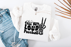 Retro Coquette Sports Girl SVG - Volleyball &amp; Football Bow Product Image 3