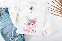 Soft Bunny Era SVG - Retro Pink Coquette Easter PNG Product Image 3