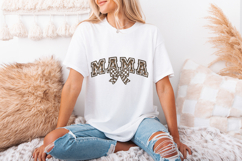 Checkered Mama PNG, Digital Download, Trendy Mama Product Image 3