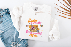 Driftin' &amp; Chillin' SVG - Retro River Dreams &amp; Shell Summer Product Image 3