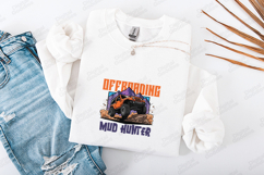 Offroading Mud Hunter SVG - 4x4 Jeep Mountain Adventure File Product Image 3