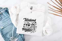 Weekend Hooker Fish SVG PNG JPG Funny Fishing Quote Art Product Image 3