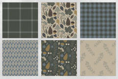 16 Aspen Seamless Patterns Product Image 3