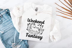 Weekend Fantasy Unicorn SVG PNG JPG Cute Magical Art Product Image 3