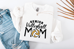 Senior Volleyball Mom SVG - Graduation Spirit Night Graphic Product Image 3