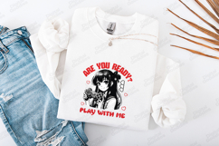 Anime Gamer Girl SVG - Kawaii Manga Video Game Controller Product Image 3