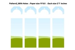 Bookmark Canva Frame Template Fill Your Own Editable Photo_2 Product Image 4