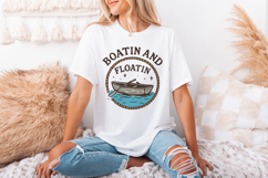 Boatin Floatin PNG, Summer, Lake, Boat, Trendy, Doodle Product Image 3