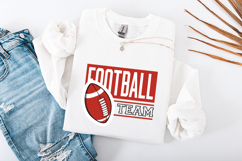 Football Season SVG - Edgy Skeleton Hand Football Graphic Product Image 3