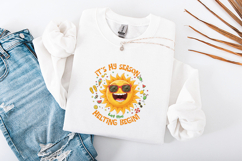 Funny Summer Sun SVG - Let The Melting Begin Tropical Art Product Image 3