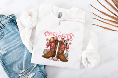 Howdy Easter SVG | Western Cowboy Boots Easter Sublimation Product Image 3