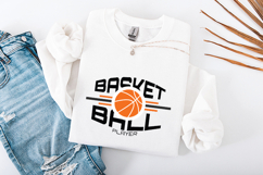 Basketball Player SVG | Basketball Ball Sports Cut File Product Image 3