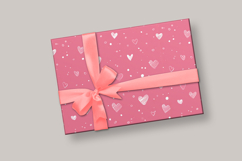 Whimsical Heart Seamless Patterns, Valentines Digital Paper Product Image 4