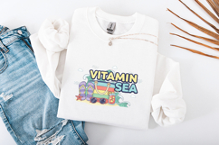 Vitamin Sea Summer Beach SVG Quote - Tropical Vacation Product Image 3