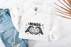 Teaching Minds SVG - Skeleton Hand Book School Cut File Product Image 3