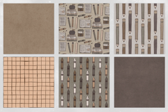 16 School Kraft Seamless Patterns Product Image 3