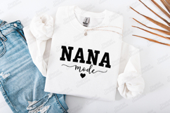 Nana Mode SVG - Trendy Minimalist Grandmother Shirt Design Product Image 1