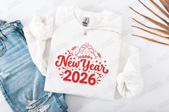 New Year 2026 SVG Shirt Design Product Image 1