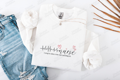 Nurse Heartbeat SVG - Caring For Others Medical Cut File Product Image 3