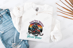 Snow Trail Warrior SVG - Gorilla Snowmobile Arctic Rider Product Image 3
