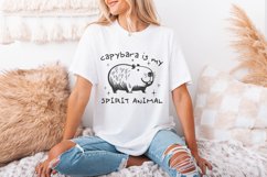 Capybara Spirit Animal PNG, Capybara Lover, Capybara Gift, Product Image 3