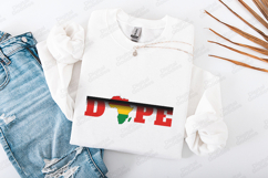 DOPE Africa SVG - Pan-African Heritage Map Typography File Product Image 3