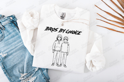 Brotherhood By Choice SVG | Best Bros &amp; Gaming Crew Product Image 2