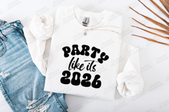 Happy New Year 2026 SVG Shirt Design Product Image 1