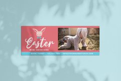 Easter Photography Mini Session & FB Cover PSD Template Product Image 2
