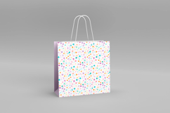 4 Cute Pastel Seamless Patterns, Colorful Digital Paper PNG Product Image 3